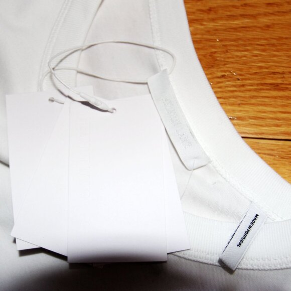 BNWT AW24 HELMUT LANG LOGO WHITE TSHIRT S - Picture 8 of 11